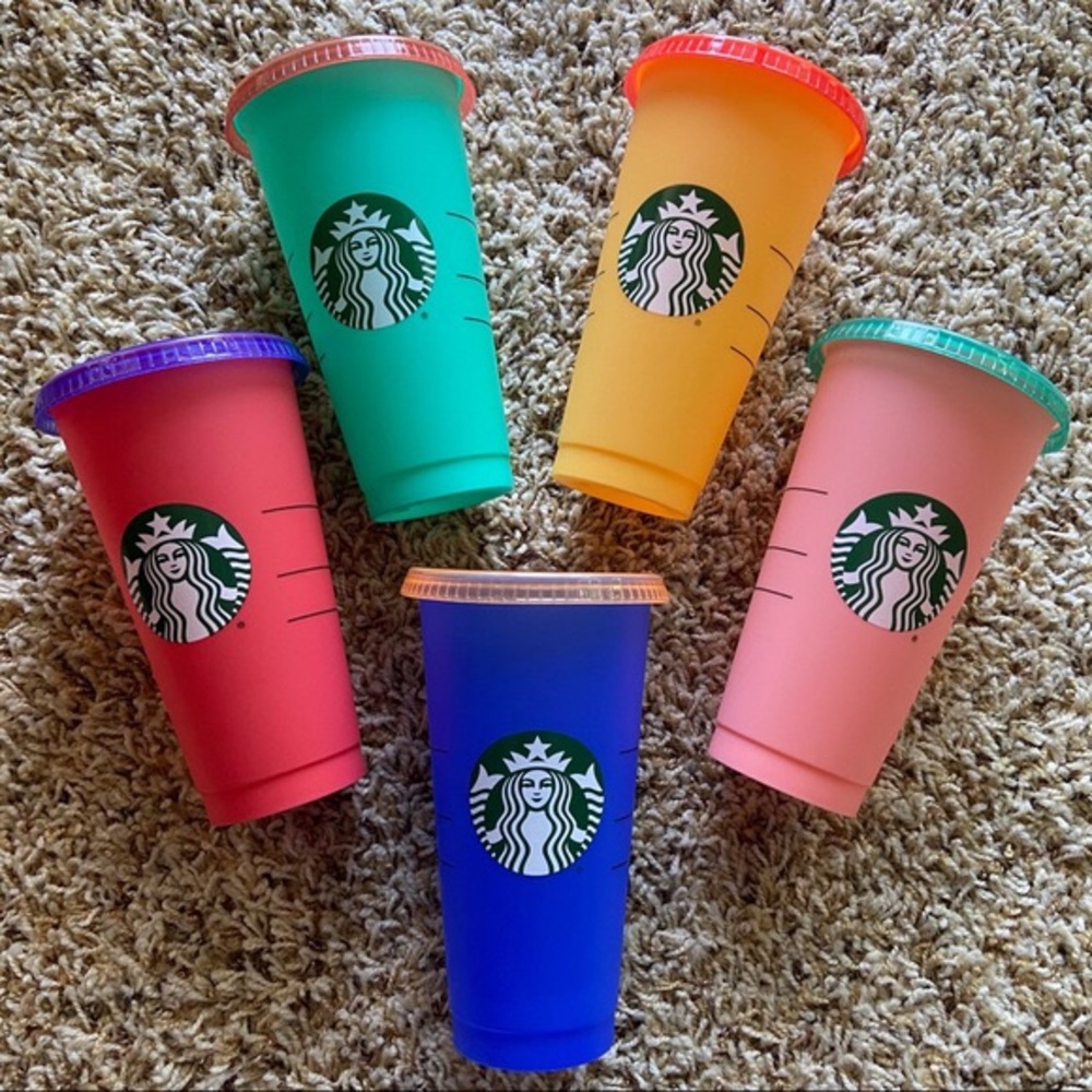 RARE NEW IN BOX - Starbucks Color Changing Cups